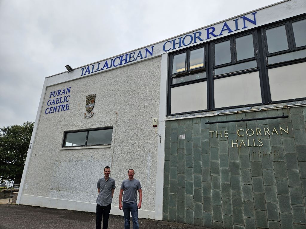 James & Coinneach at Corran Halls
