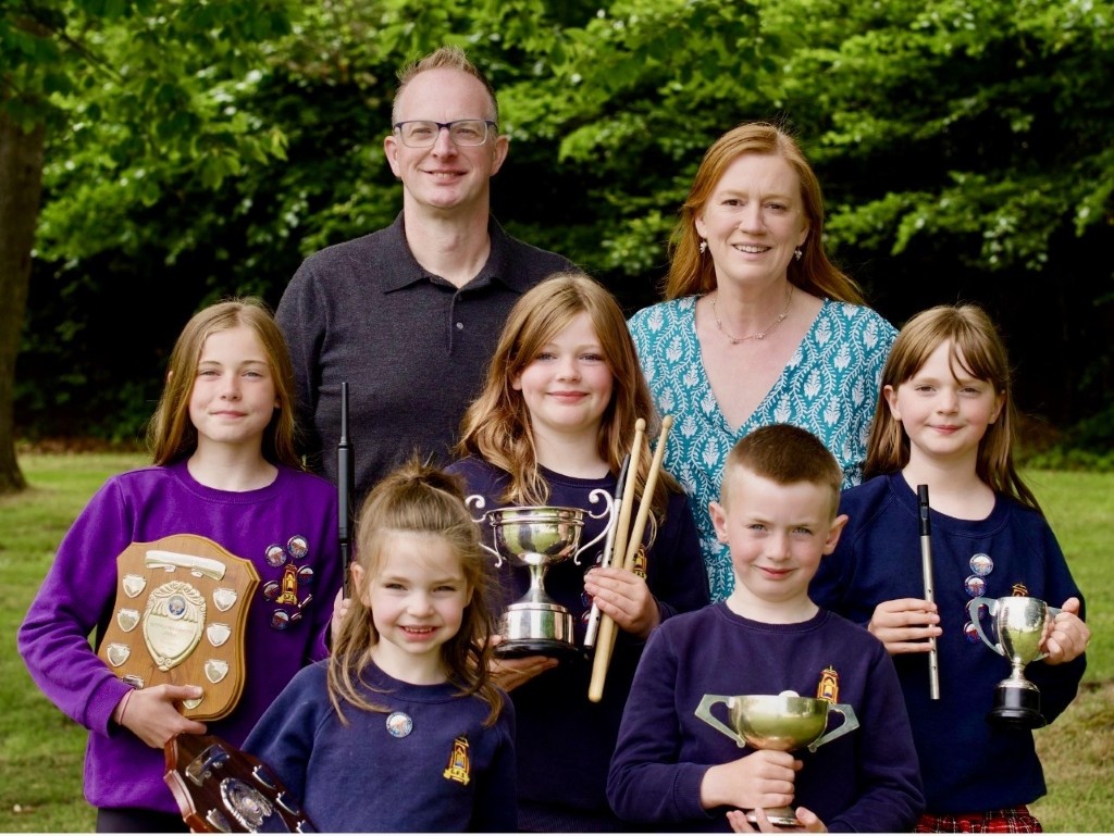 Organisers and competitors at Caithness & Sutherland Local Mòd