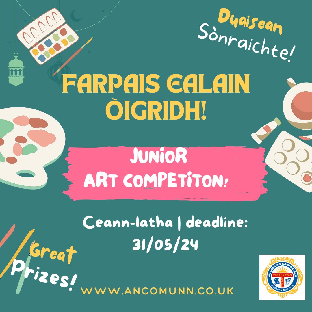 Gaelic Youth Art Competition Poster