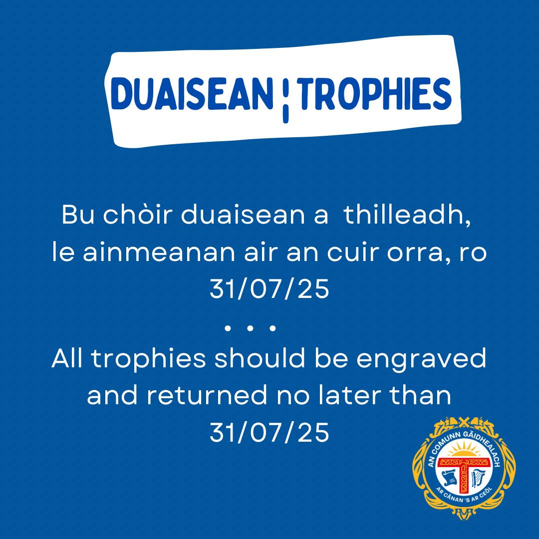 2024 Trophies To Be Returned Poster