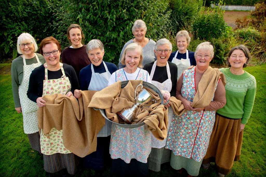 Waulking Group at 2025 Royal National Mòd Loch Abar