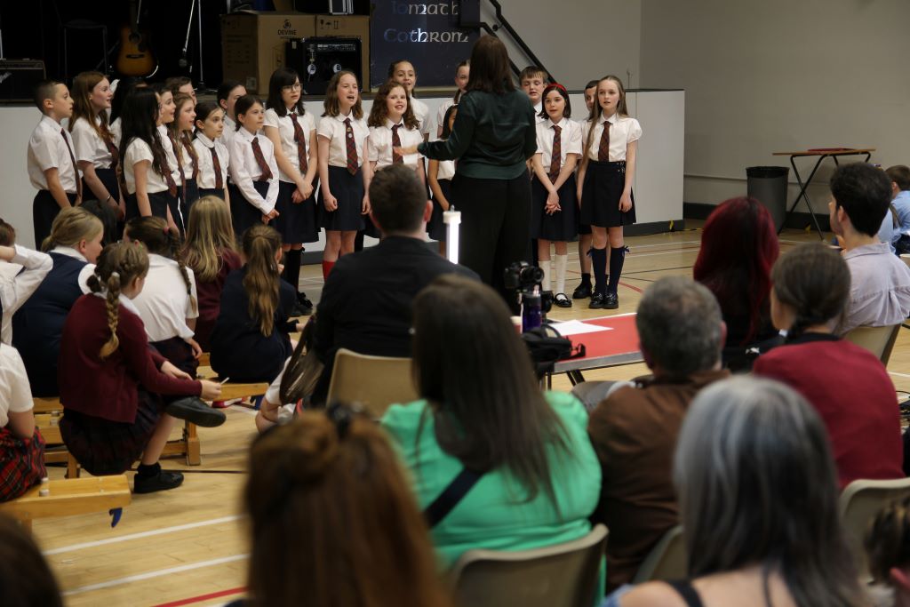 Choir at Glasgow Local Mòd