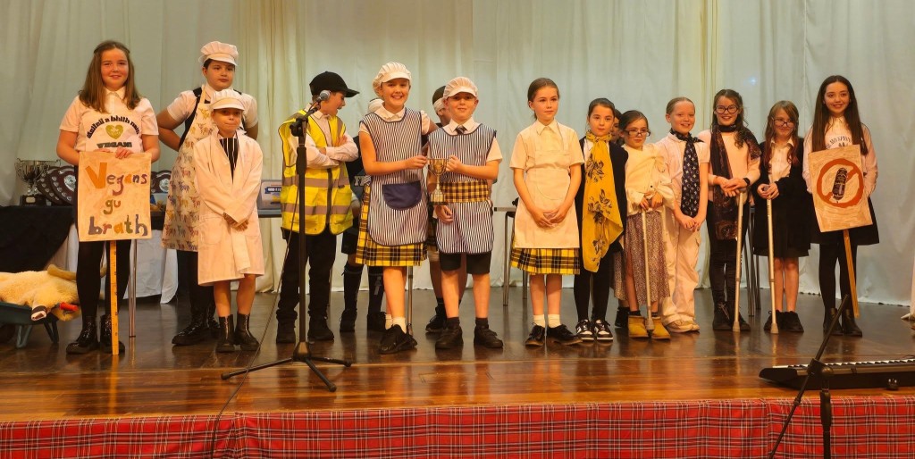 drama competitors at Uist Local Mòd