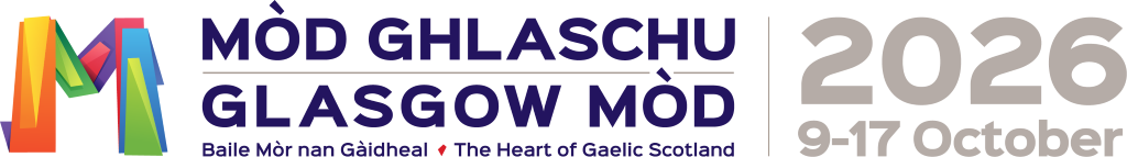 Glasgow Royal National Mòd 2026 logo
