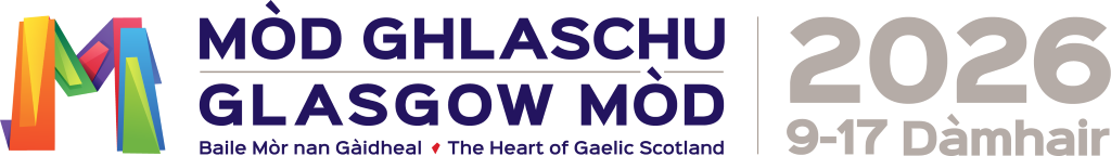 suaicheantas Mòd Nàiseanta Rìoghail Ghlaschu 2026